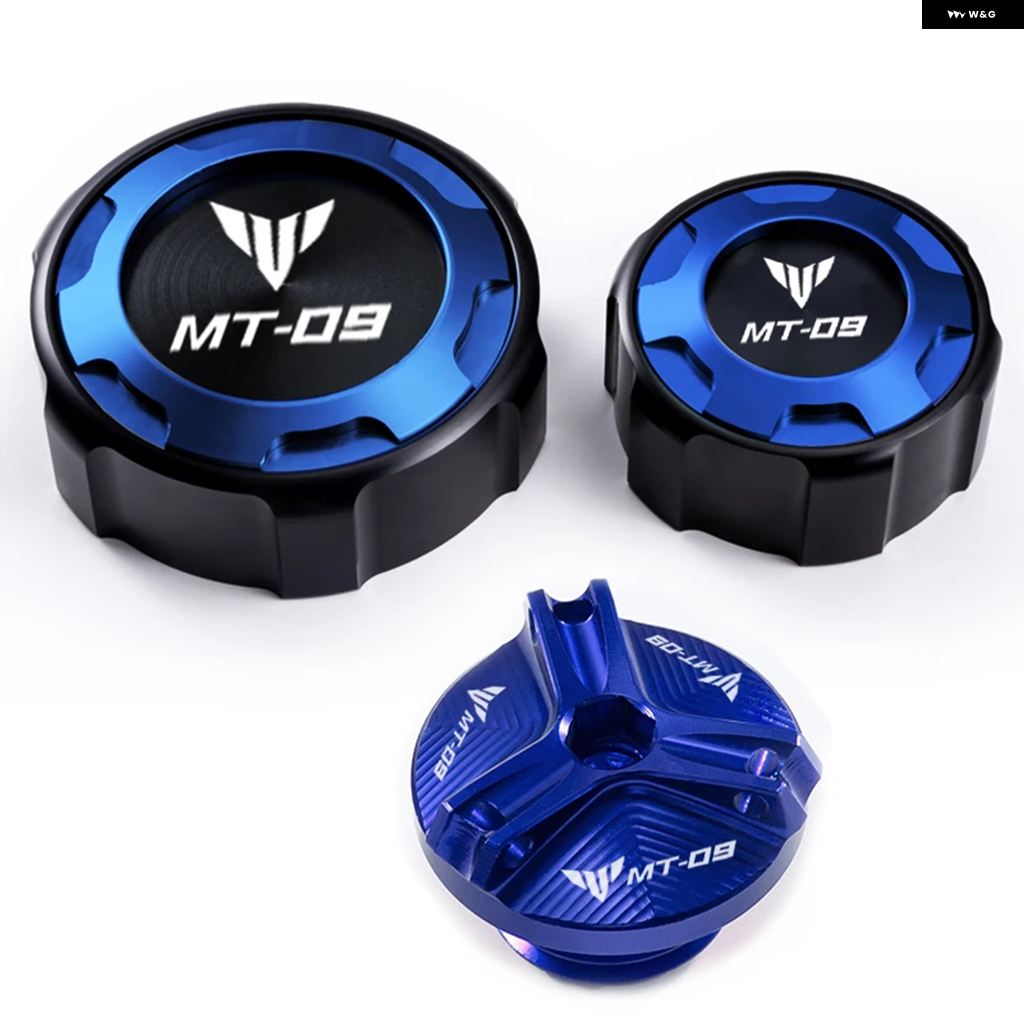 並行輸入品 ヤマハ MT09 SP オートバイ フロントリアブレーキフルードキャップオイル フィラー キャップ 2021-2024 | ブランド登録なし | 03