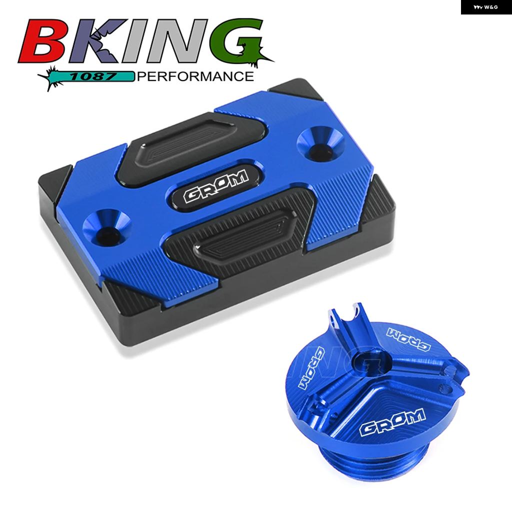 並行輸入品 ホンダ グロム オートバイ エンジン オイル フィラー キャップ プラグ フロント ブレーキ フルード リザーバー カバー MSX125 2013-2025 | ブランド登録なし | 07
