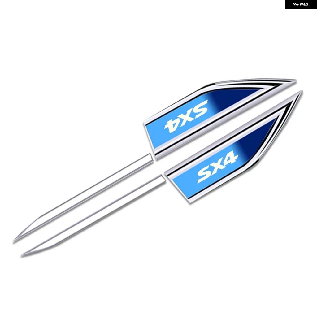 並行輸入品 スズキ S-CROSS SX4 キザシ用 サイドドアブレード カー ステッカー 2個セット | ブランド登録なし | 01