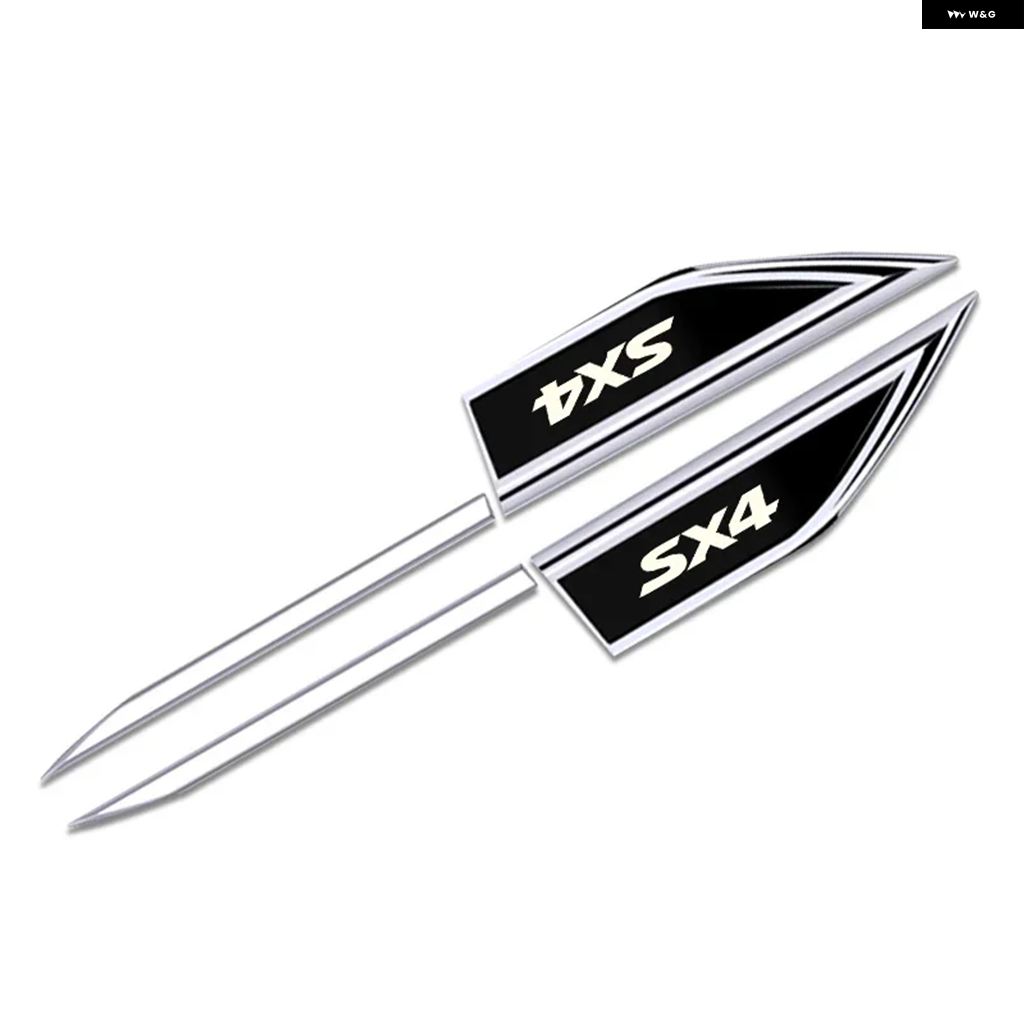 並行輸入品 スズキ S-CROSS SX4 キザシ用 サイドドアブレード カー ステッカー 2個セット | ブランド登録なし | 03