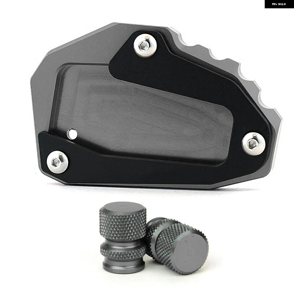 並行輸入品 ドゥカティ スクランブラー アイコン ダーク フル スロットル 1100 800 デザートスレッド用 バイク キック スタンド サイド パッド | ブランド登録なし | 05