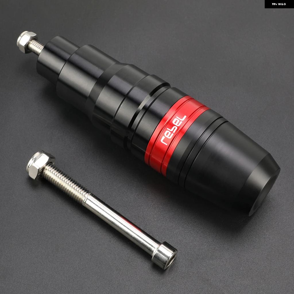 並行輸入品 ホンダ レブル オートバイ 転倒エキゾースト スライダー クラッシュ パッド CMX300 CMX500 CMX1100 | ブランド登録なし | 05