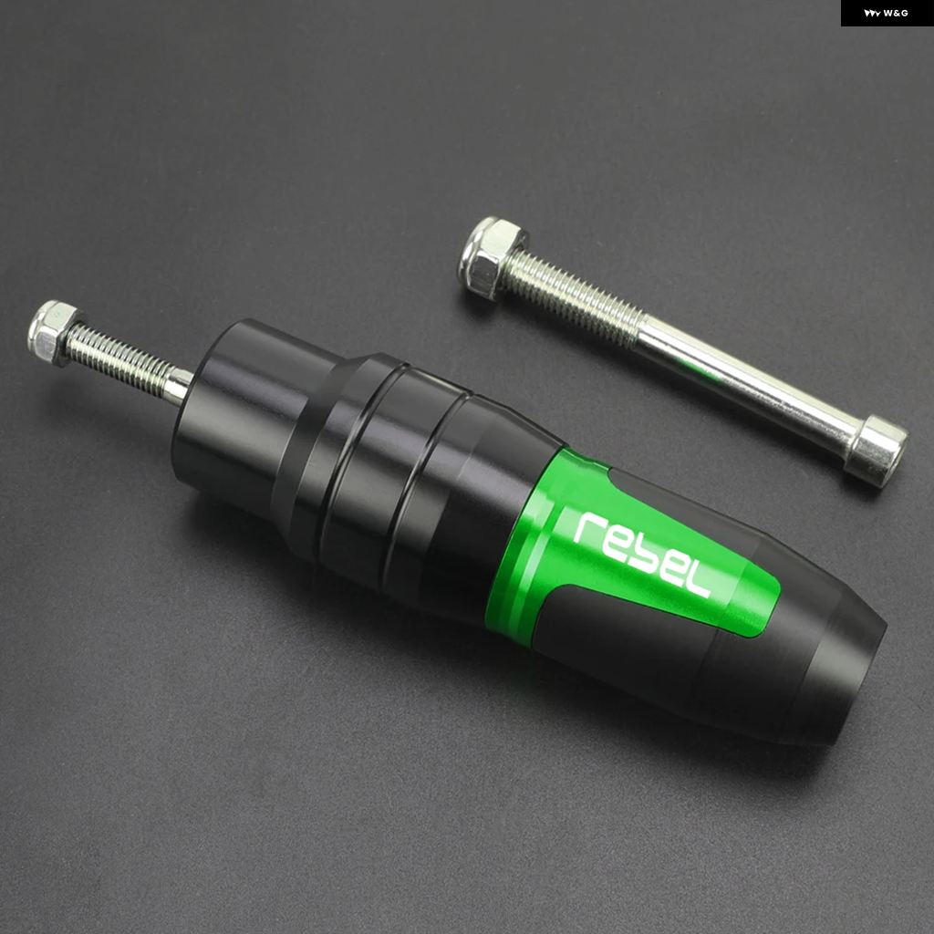 並行輸入品 ホンダ レブル オートバイ 転倒エキゾースト スライダー クラッシュ パッド CMX300 CMX500 CMX1100 | ブランド登録なし | 06
