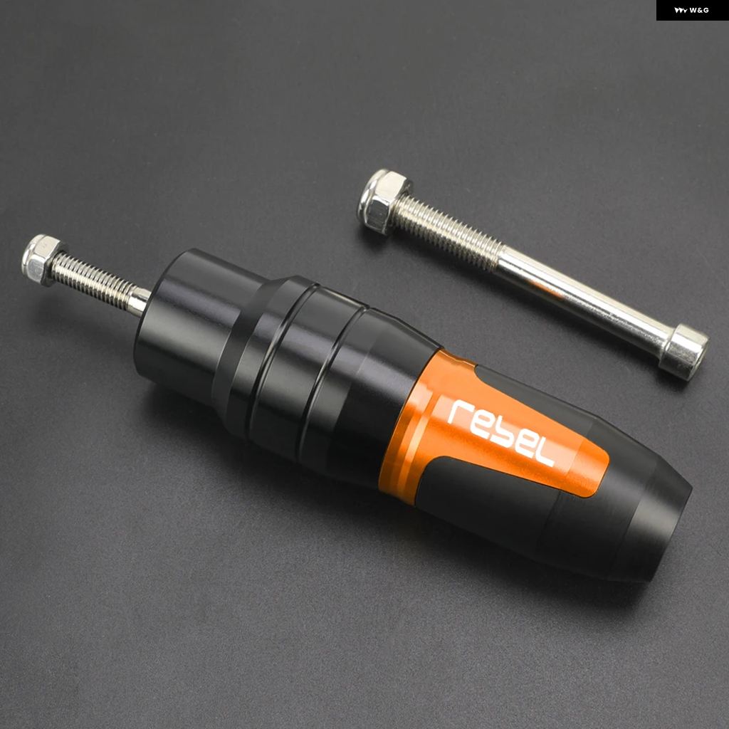 並行輸入品 ホンダ レブル オートバイ 転倒エキゾースト スライダー クラッシュ パッド CMX300 CMX500 CMX1100 | ブランド登録なし | 02