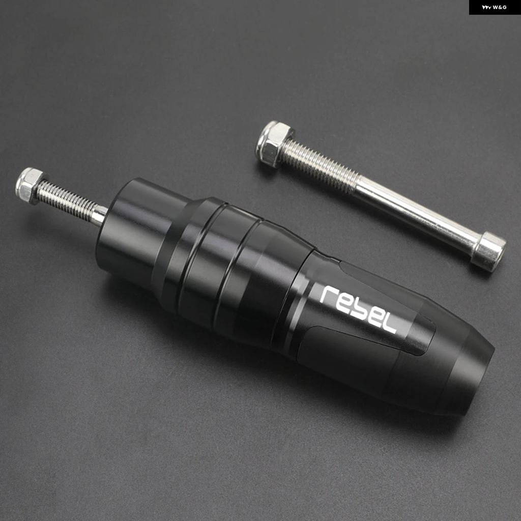 並行輸入品 ホンダ レブル オートバイ 転倒エキゾースト スライダー クラッシュ パッド CMX300 CMX500 CMX1100 | ブランド登録なし | 04