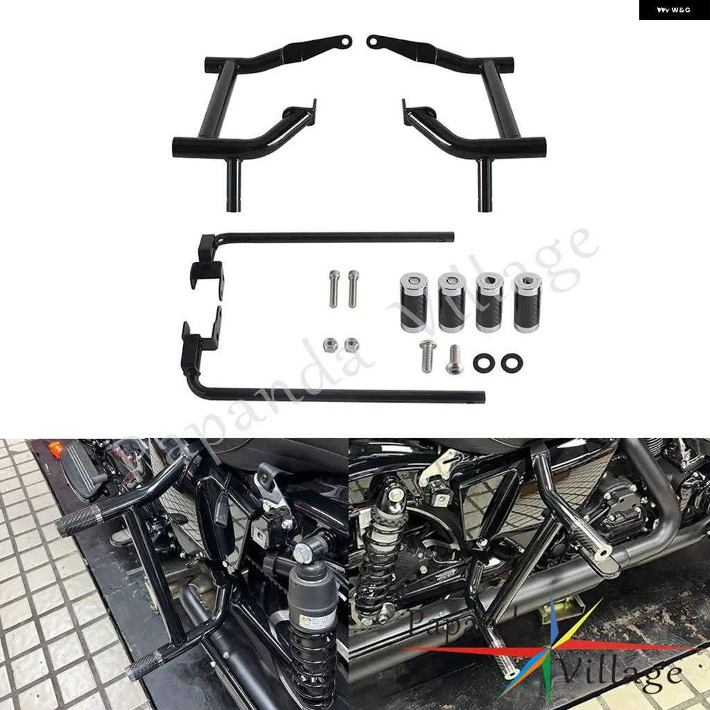 並行輸入品 ハーレー ストリート グライド ロードキング FLHXST FLHRXS FLHR オートバイ クラッシュ バー バンパー ガード サドル バッグ サポート プロテクター | ブランド登録なし | 11