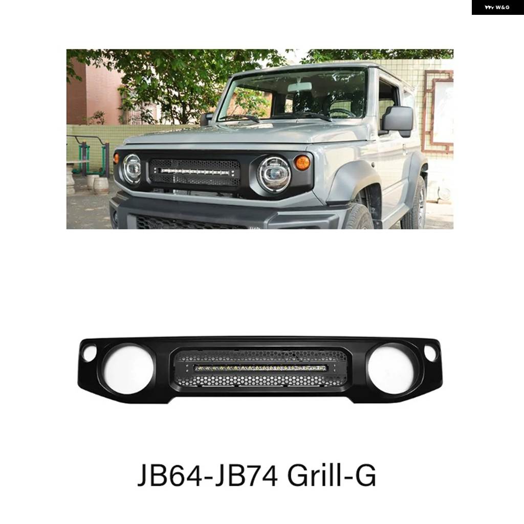 並行輸入品 2019-2025 JIMNY JB74 フロントフード グリル レーシング グリル ガード プロテクター ウォータータンクカバー 車 トリムの画像