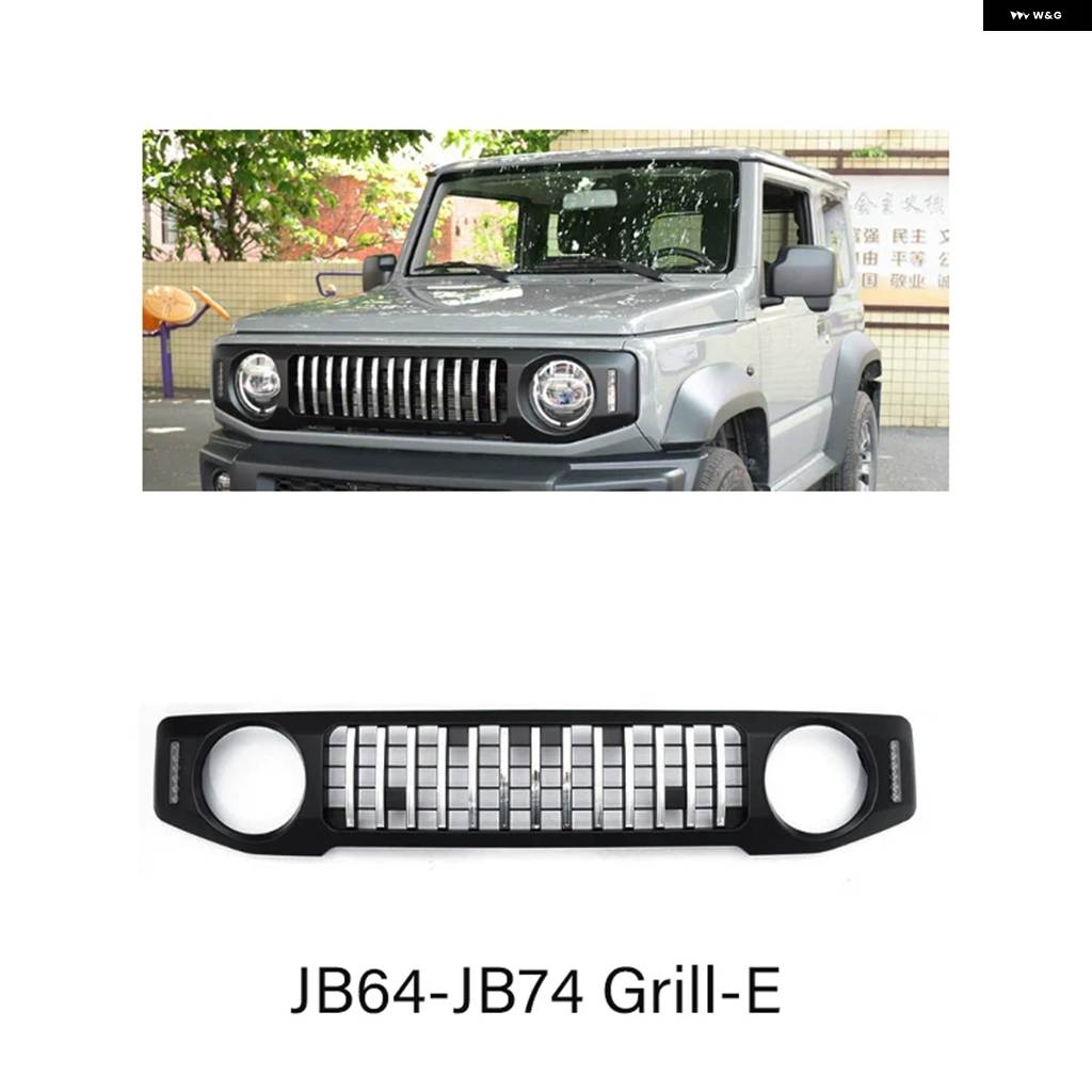 並行輸入品 2019-2025 JIMNY JB74 フロントフード グリル レーシング グリル ガード プロテクター ウォータータンクカバー 車 トリムの画像