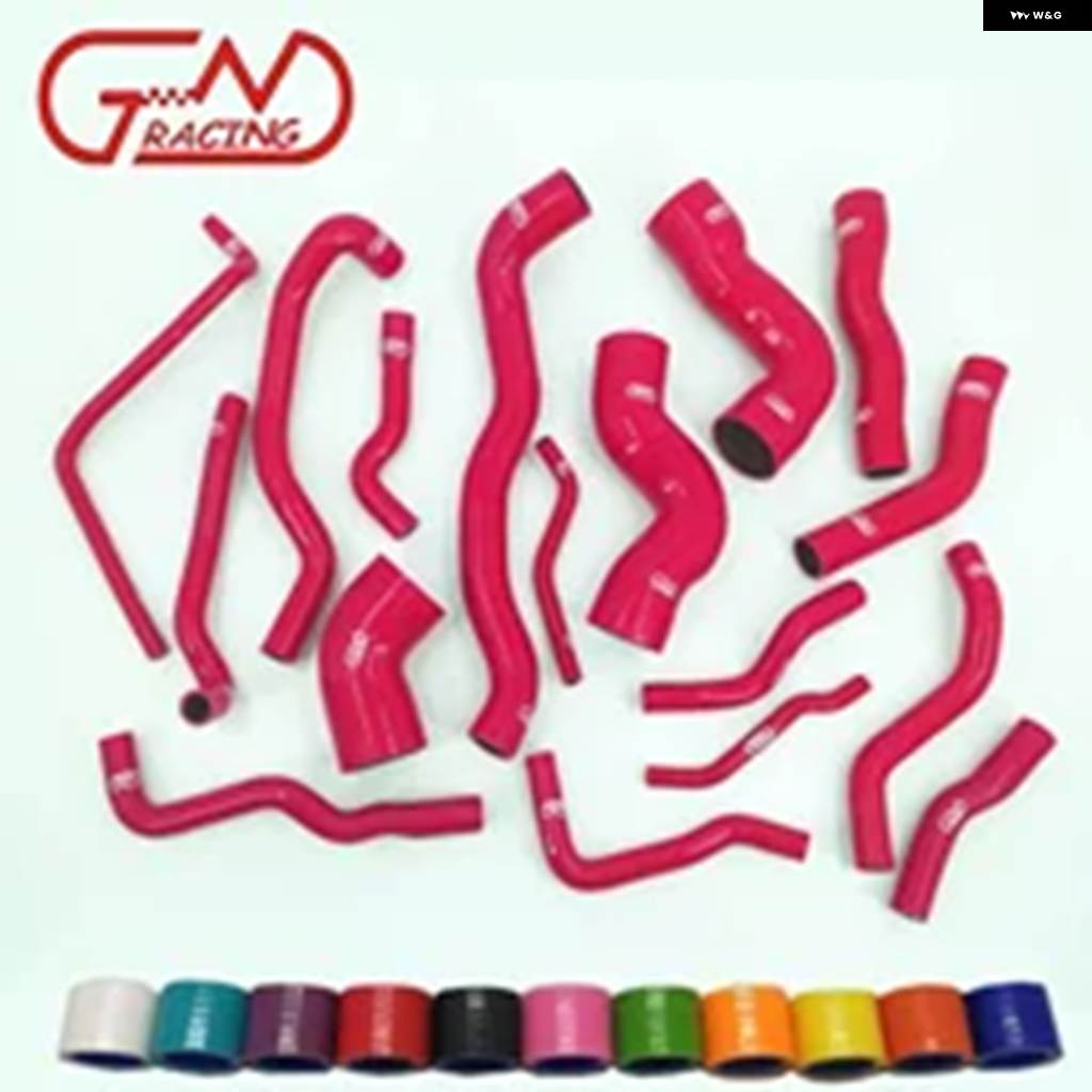 並行輸入品 2008-2014 VW GOLF MK6 GTI 2.0 ターボ シリコン インタークーラー ヒーター ホース キットの画像