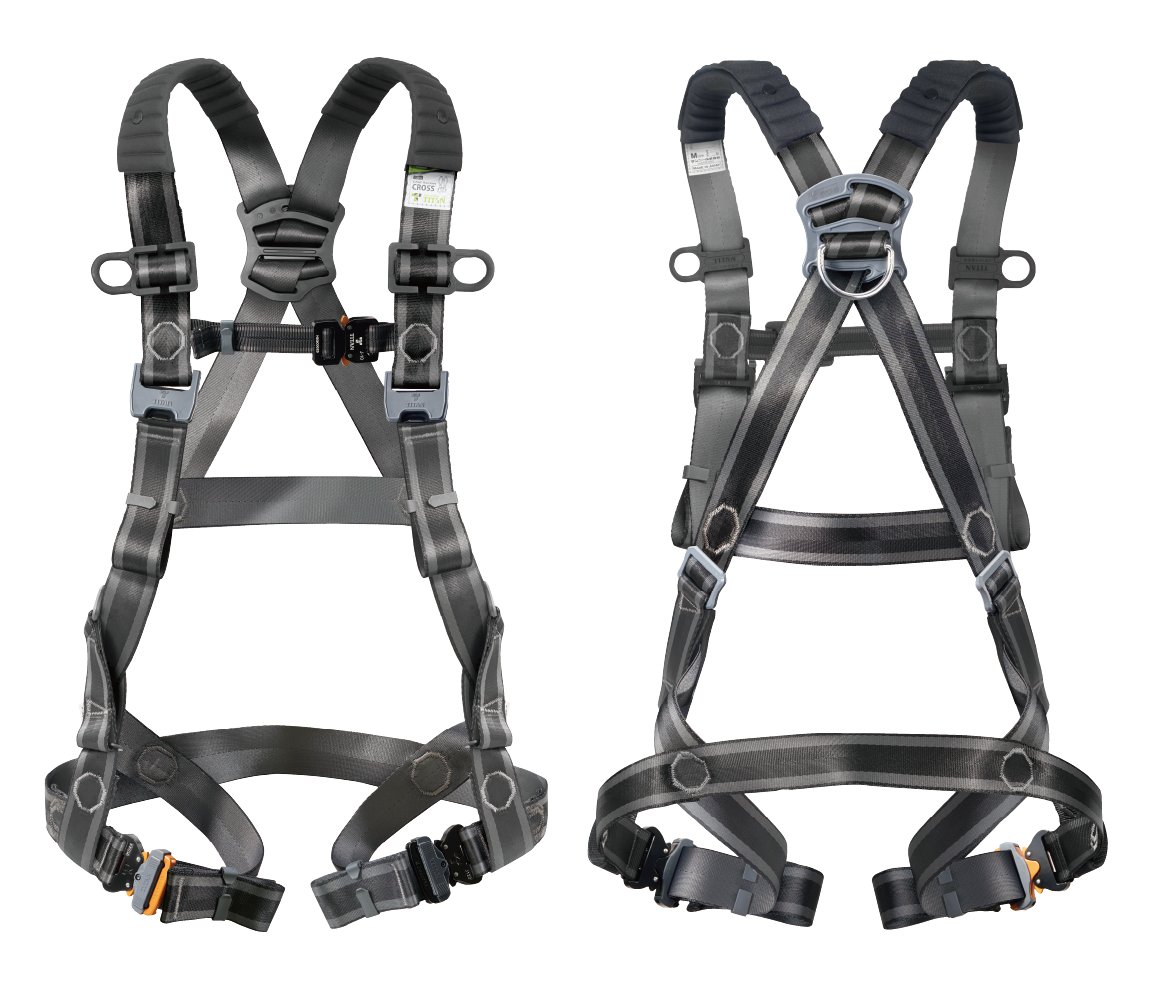 【海外】CR3枚セット 墜落制止用器具 EASY Harness CROSS CRS-10C型 1個 作業ベルト無し