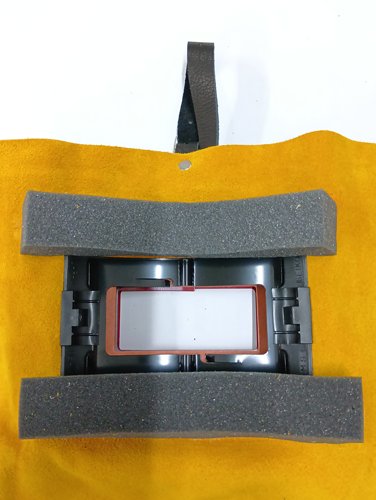 理研化学 皮溶接面 1個 防災面、溶接面が使えない現場に : 理研化学