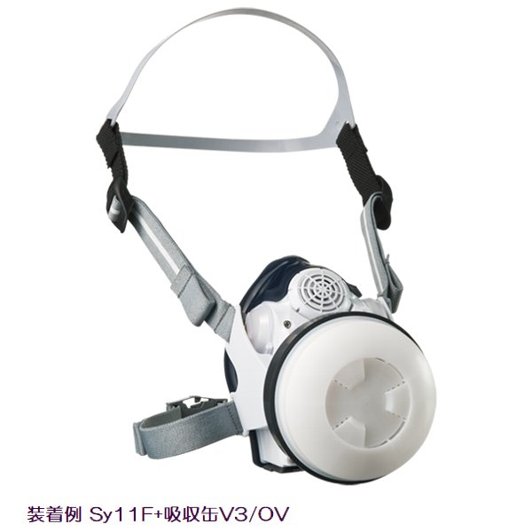 電動ファン付き呼吸用保護具 Sy11F（20602） 1個 面本体のみ フィルタ