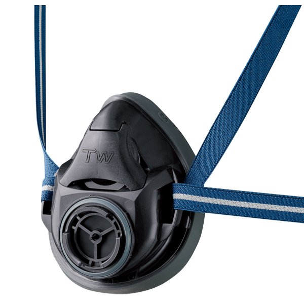 防じん(防塵)防毒兼用マスク TW01 1箱10個入 面体のみ フィルタ・吸収