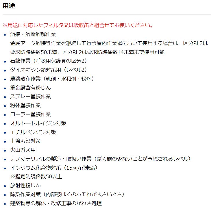 CF面体 防塵マスク 未使用 フィルタ取替式防じんマスク 1180C Sサイズ フィット