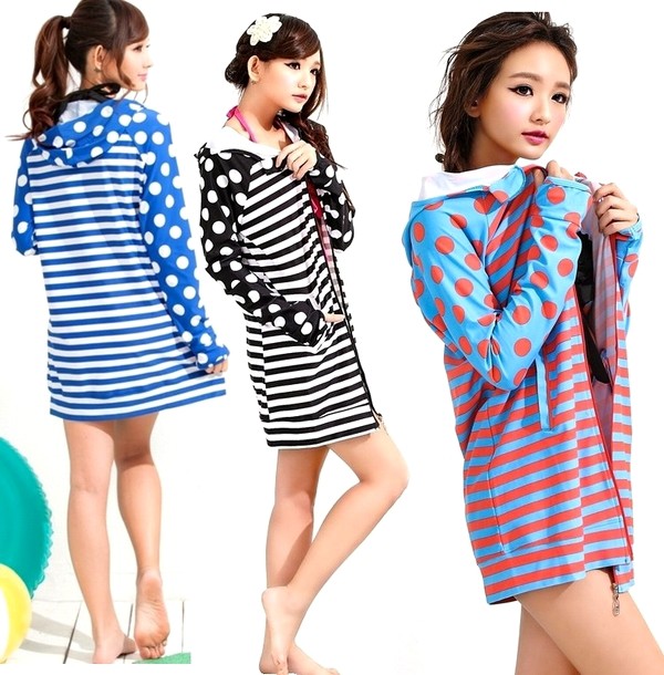 かわいい 体型カバー 蛍光 ネオンカラー ラッシュガード 激安 水着 タンキニ UVカット 大きいサイズ レディース チュニック LLサイズ