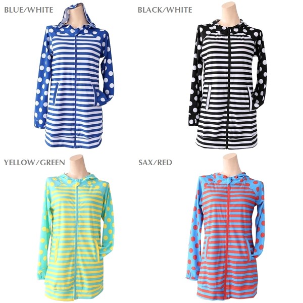 かわいい 体型カバー 蛍光 ネオンカラー ラッシュガード 激安 水着 タンキニ UVカット 大きいサイズ レディース チュニック LLサイズ