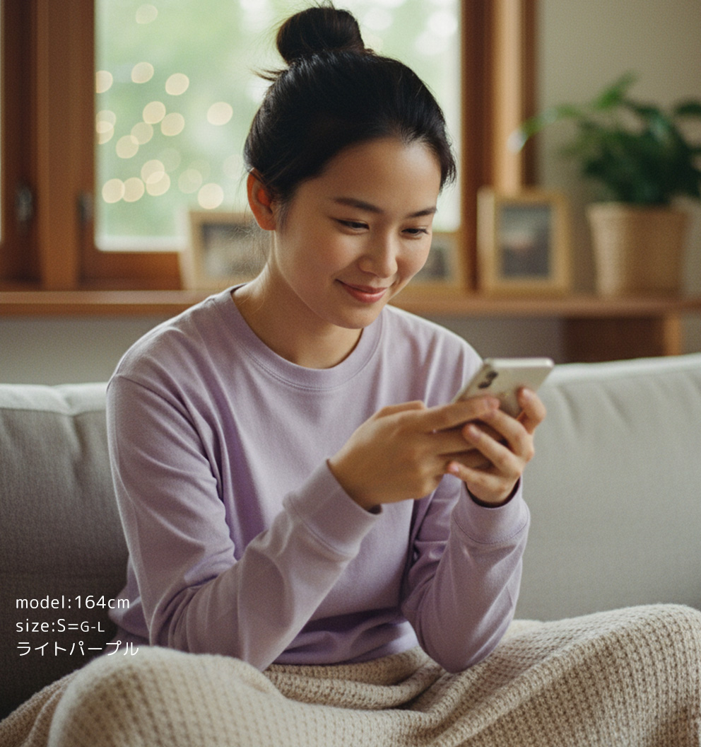 長袖 tシャツ レディースtシャツ ロンt 綿100% 無地 長袖tシャツ クルーネック ロングtシャツ 長袖シャツ シンプル 袖リブ Tシャツ ロンティー レディース 00110 |  | 06