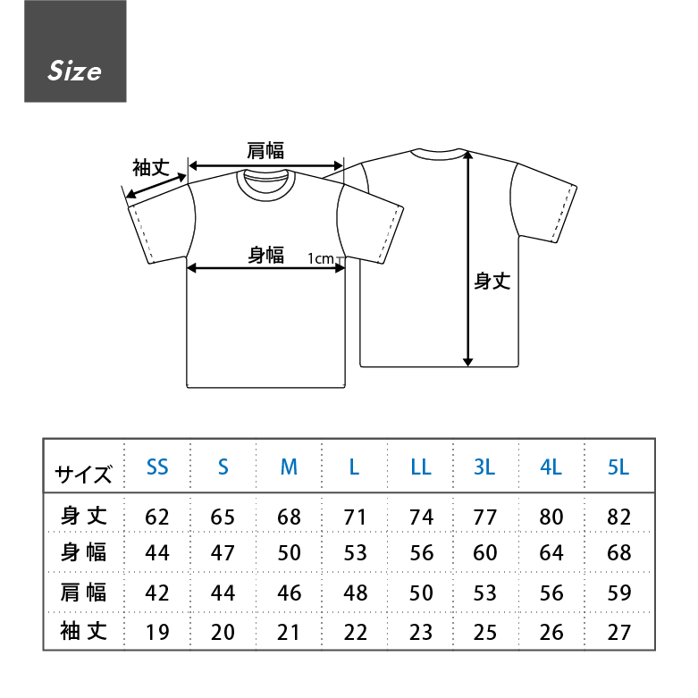 サイズ表
