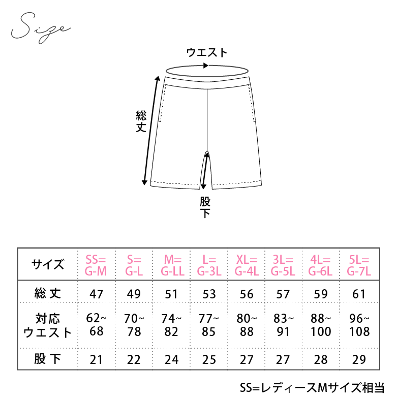 サイズ表