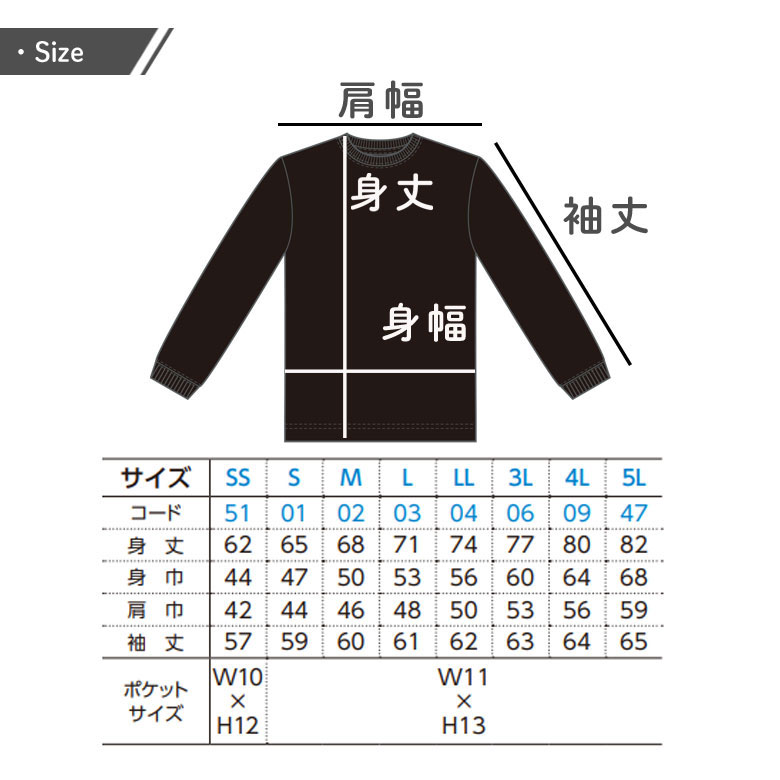 サイズ表