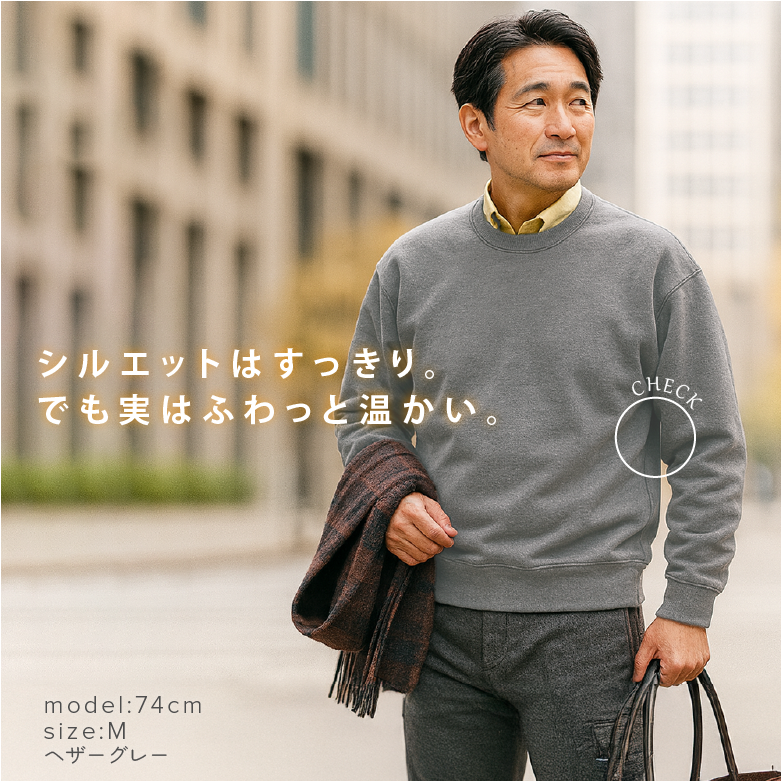 トレーナー モデル画像