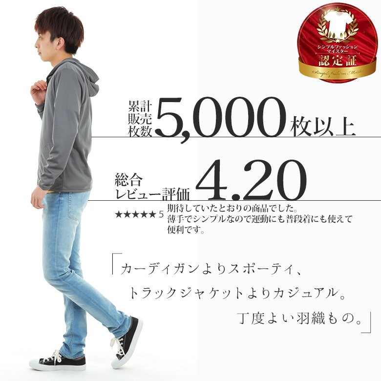 ドライ　パーカー ランキング掲載等の情報