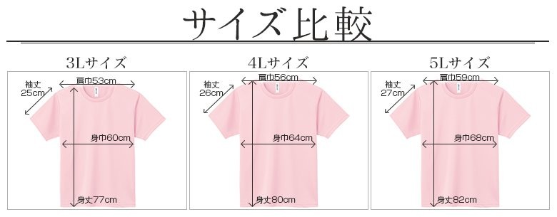 Tシャツ メンズ 半袖 吸汗速乾 クールビズ シルキードライ サイズ比較