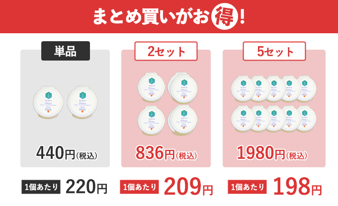 ミニサイズがまとめて購入でお得！