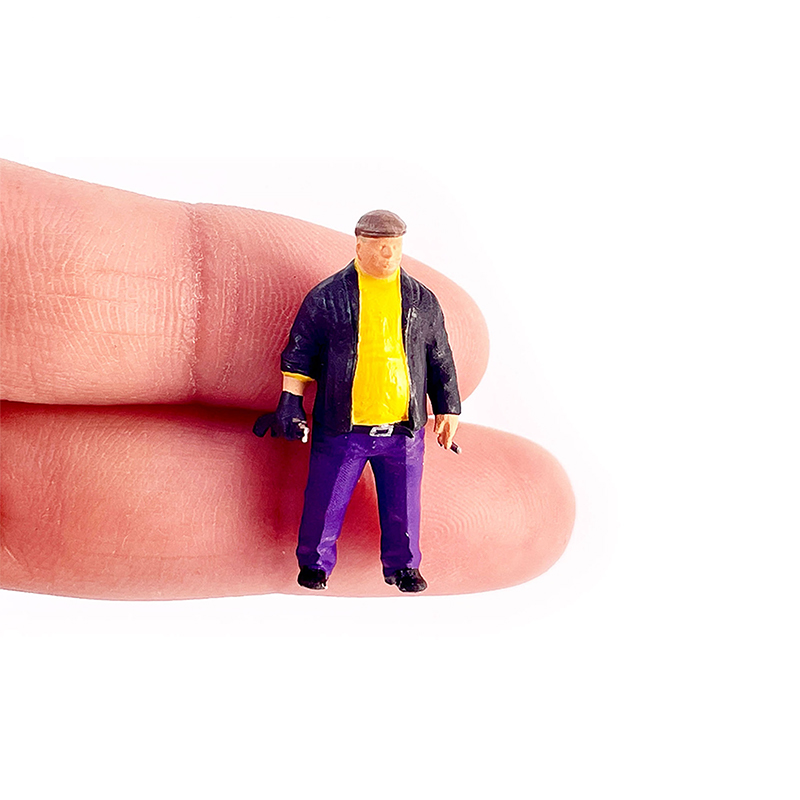 大人気！ミニチュアフィギュア 1:64スケール スリリングアクション映画