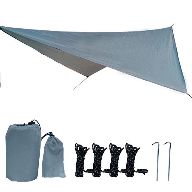 直販販売品 防水キャンプテント，ハンモック，テント，庭，日よけ，超軽量，350x280cm