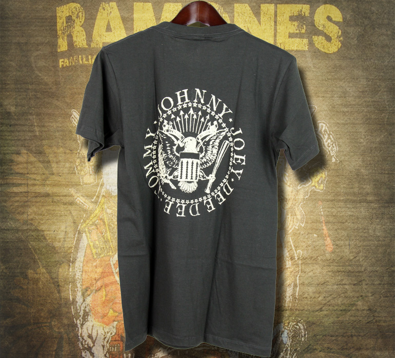 ヴィンテージロックtシャツ バンドtシャツ パンク Ramones ラモーンズ Mサイズ Lサイズ 黒色 格安