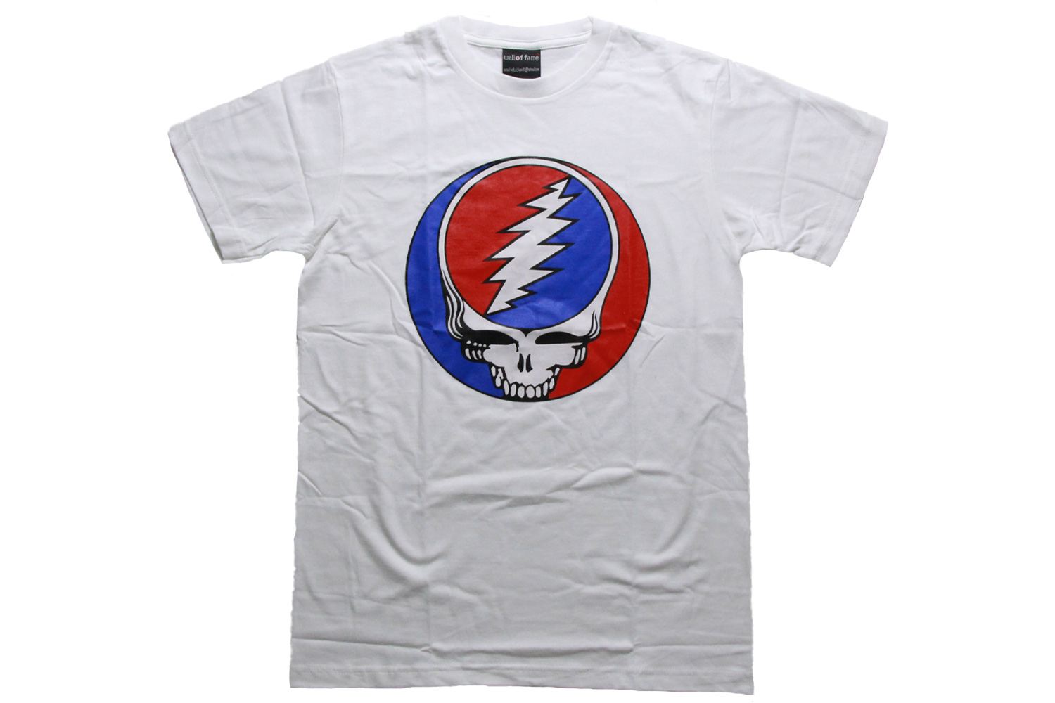 ロックTシャツ バンド パンク The Grateful Dead 稲妻×ドクロ Sサイズ