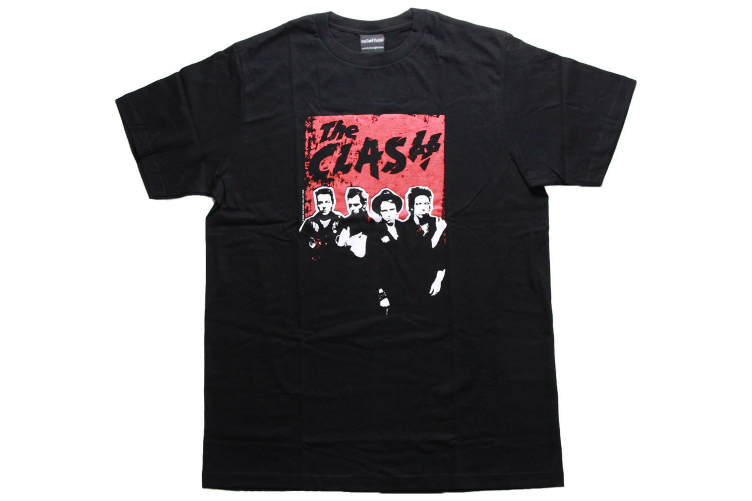 ロックTシャツ バンド パンク The CLASH ザ クラッシュ メンバーロゴ M