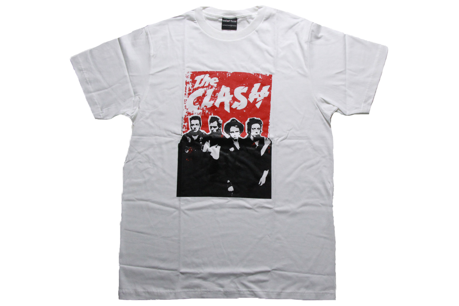 ロックTシャツ バンド パンク The CLASH ザ クラッシュ メンバーロゴ M