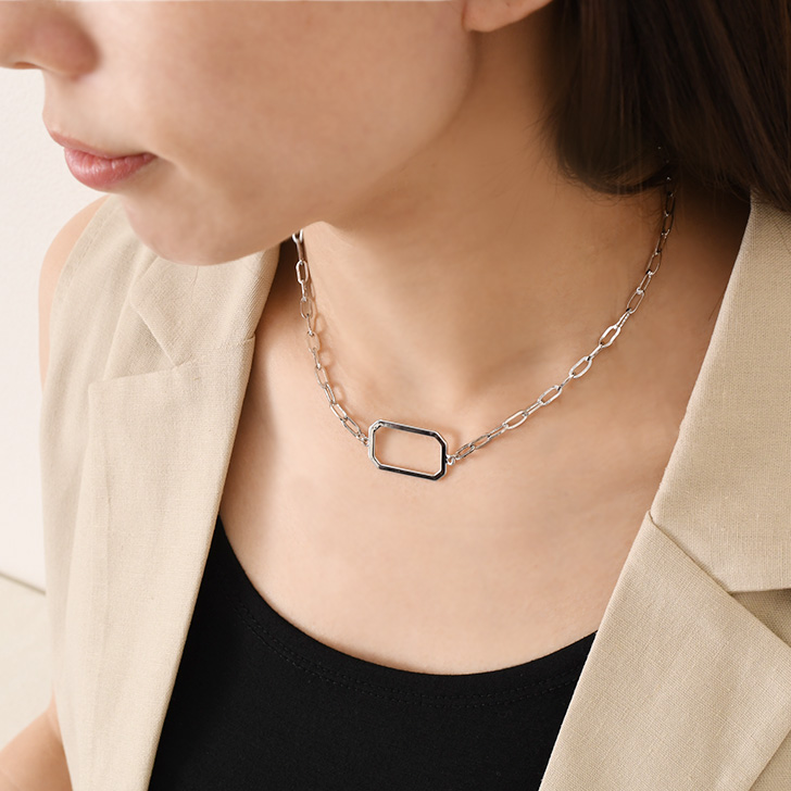[HIETA]PIBI ネックレス★人気★韓国ファッション★レディース★ REAL STYLE（ファッション） ネックレス レディース チェーン