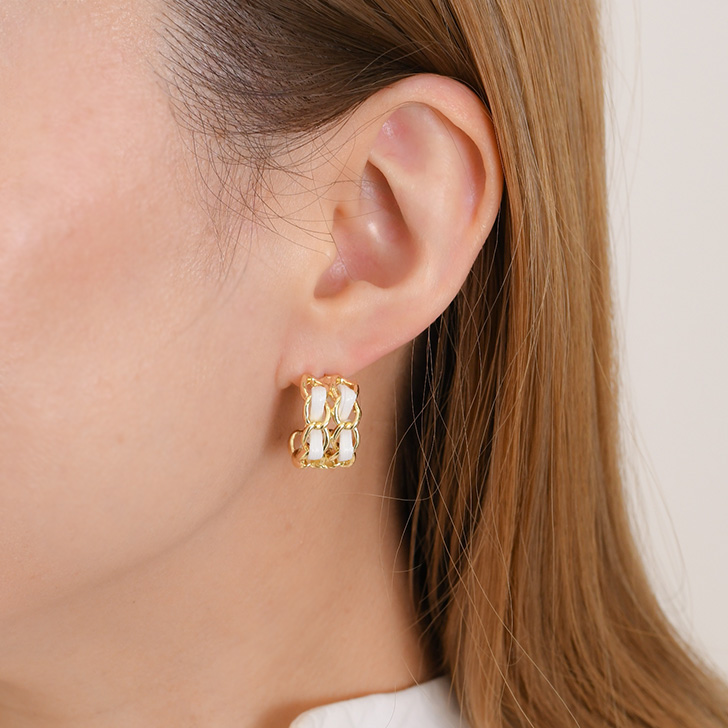 REAL STYLE（ファッション） ピアス レディース フープ ゴールド
