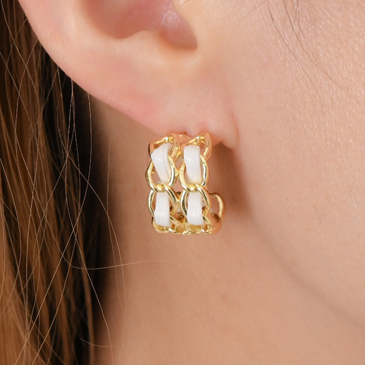 REAL STYLE（ファッション） ピアス レディース フープ ゴールド