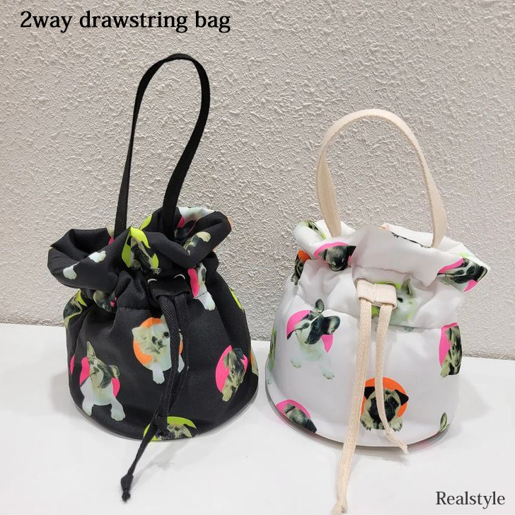 極美品✨リズリサ　2wayハンドバッグ　レース　犬　ショルダー　ホワイト　姫系 極美品✨リズリサ 2wayハンドバッグ レース 犬 ショルダー