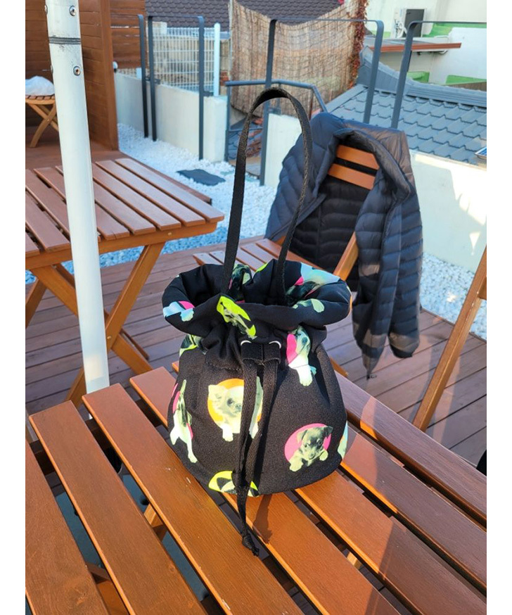 レース キャンバス ショルダーバッグ☆[ATIL STUDIO]☆韓国人気 REAL STYLE（ファッション） バッグ レディース ショルダー