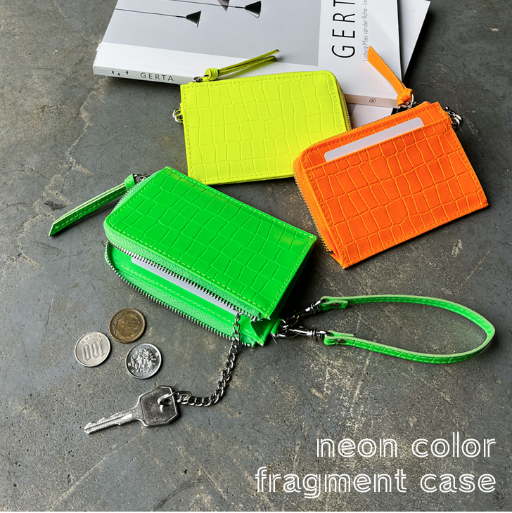 REAL STYLE フラグメントケース レディース l字 ミニ財布 パスケース