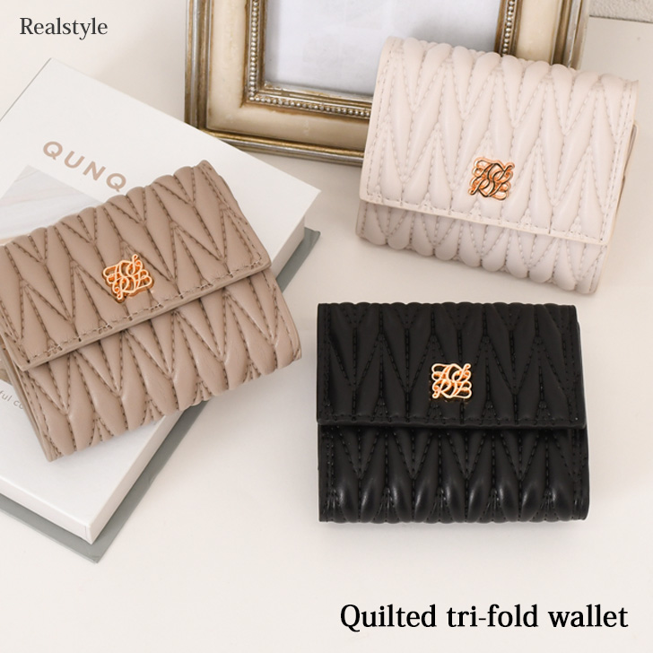 REAL STYLE 三つ折り財布 レディース コンパクト 財布 三つ折り ミニ REAL STYLE 三つ折り財布 レディース コンパクト 財布 三つ折り ミニ