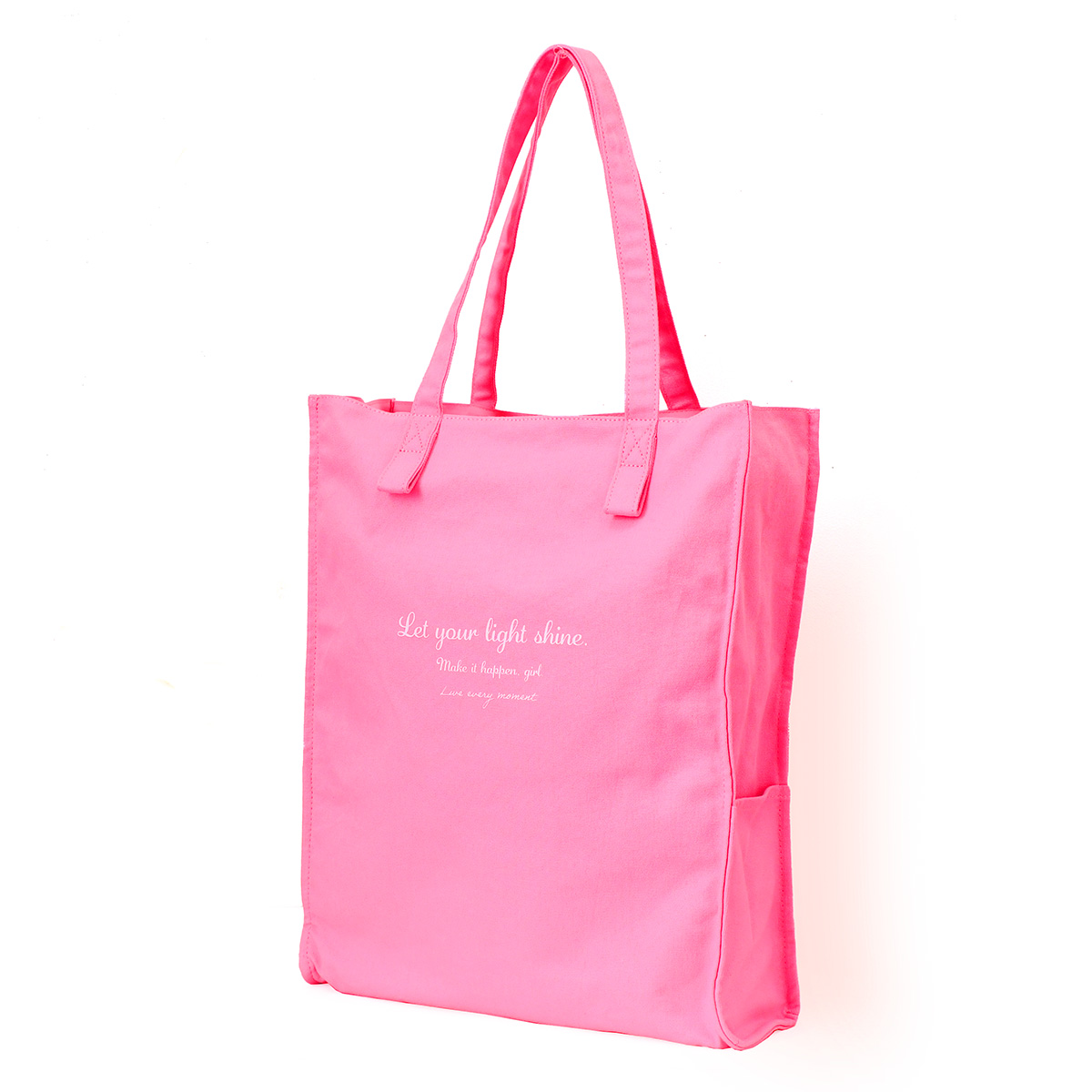 REAL STYLE トートバッグ 推し活 うちわが入る 大容量 大きめ マチ広