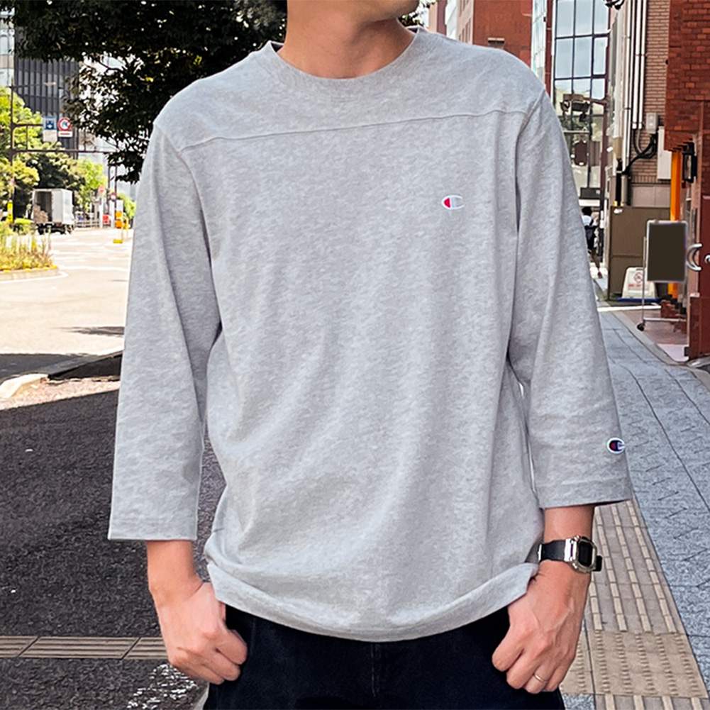 Champion（チャンピオン） Champion Tシャツ メンズ レディース 7分袖