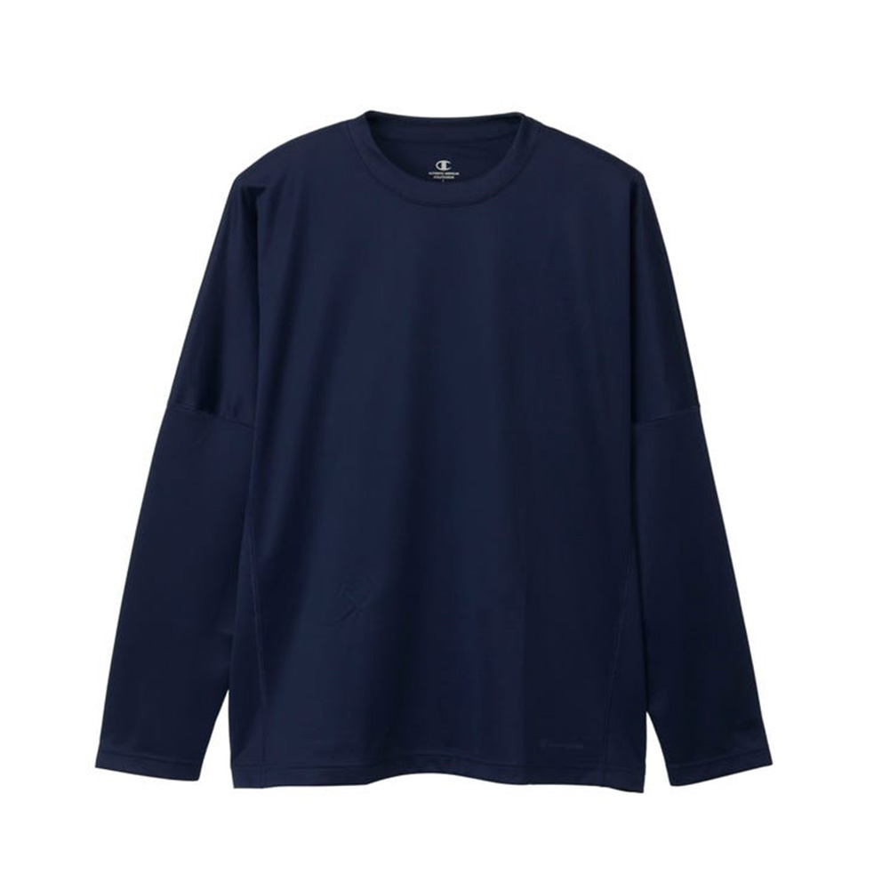 メール便送料無料 長袖 メンズ レディース AW 秋冬 新作 秋新作 冬新作 人気 流行 定番 2025 チャンピオン Champion C3-CS490 トップス リカバリーウェア ロングスリーブTシャツ 血行促進 疲労軽減 吸汗速乾 抗菌防臭 ロンT アパレル ブラック 黒 服 Champion（チャンピオン） リカバリーウェア Tシャツ メンズ