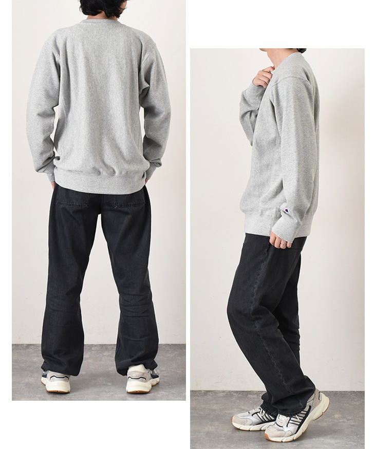 Champion（チャンピオン） スウェット Tシャツ メンズ 長袖 綿100