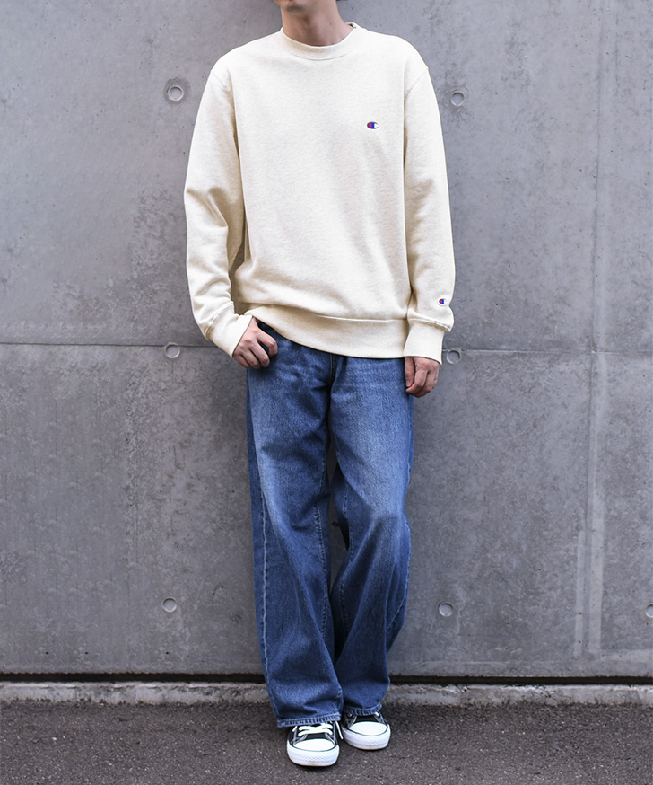 チャンピオン Champion トレーナー メンズ レディース 長袖 スウェット トップス コットンUSA C3-Y035 シンプル ブランド Champion チャンピオン トレーナー メンズ レディース 長袖