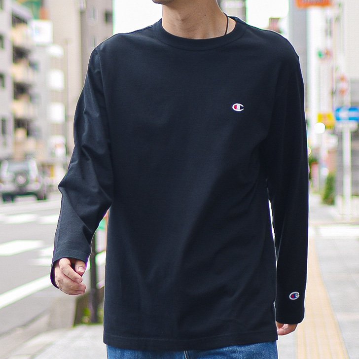 チャンピオン Champion Tシャツ メンズ レディース 長袖 ロングスリーブ トップス カットソー インナー ブランド C3-Y428 春 秋 冬 | Champion | 04