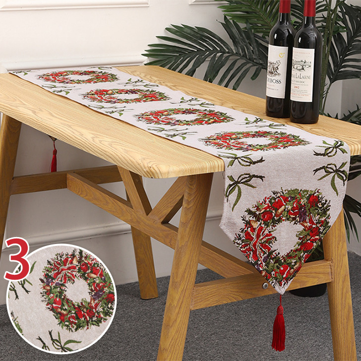 テーブルランナー クリスマス 2025 北欧 おしゃれ 布 インテリア