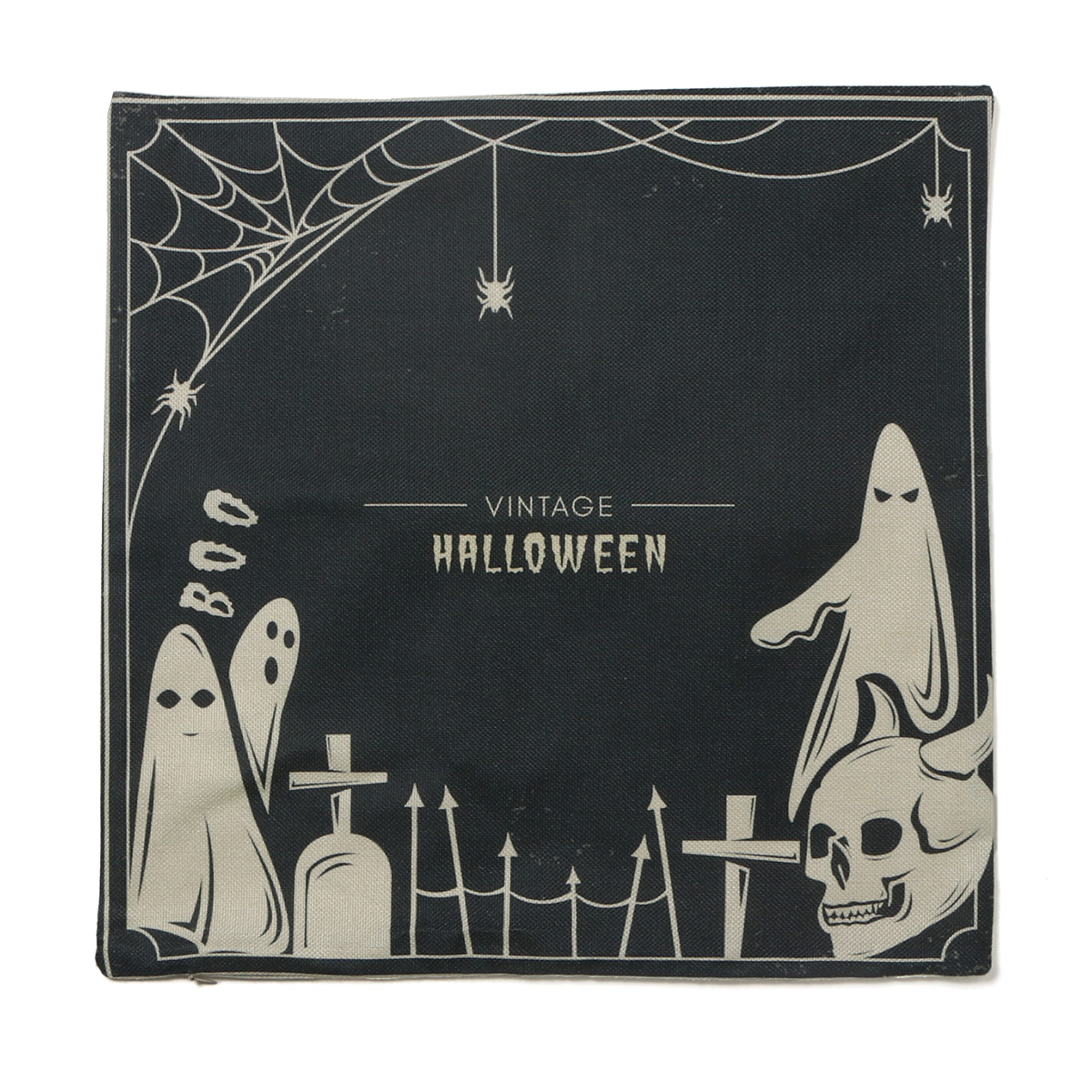 訳ありアウトレット】 クッションカバー 40×40cm ハロウィン 2026