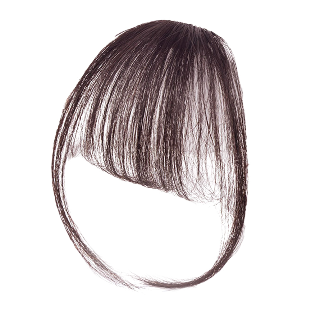 前髪ウィッグ ヘアピン 自然 部分ウィッグ 付け毛 つけ毛 エクステ かつら サイド付き ワンタッチ 簡単 おしゃれ かわいい 黒髪 茶髪 | REAL STYLE（ファッション） | 03